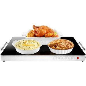 Chefman Extra Large Electric Warming Tray - Black