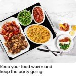 Chefman Extra Large Electric Warming Tray - Black