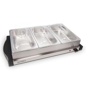 Alpha Living Stainless Steel Food Warmers for Buffets