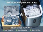 Ecozy Countertop Nugget Ice Maker - 33 lbs Daily