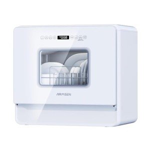 AIRMSEN Portable Countertop Dishwasher with 5L Tank