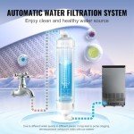 VEVOR 70lbs Commercial Ice Maker with Storage