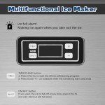 Doghy 120lbs Commercial Ice Maker - Self Cleaning