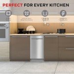 Honeywell 18" Dishwasher with 8 Settings & 6 Programs