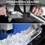 YITAHOME 450lbs Commercial Ice Maker Machine