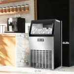 Doghy 120lbs Commercial Ice Maker - Self Cleaning