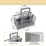 Cenipar Universal Dishwasher Cutlery Basket with Handle
