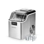 EUHOMY Portable Ice Cube Maker, 45Lbs/Day