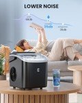 EASYERA Portable Ice Maker - Makes Ice in 6 Mins