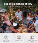 Silonn Nugget Ice Maker for Home or Office