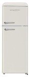 Frigidaire Retro Cream Refrigerator with Top Freezer