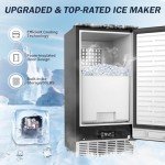 Commercial Under Counter Ice Maker – 120LBS/Day
