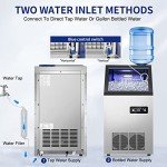 High Capacity Stainless Steel Ice Maker Machine