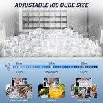 Commercial Under Counter Ice Maker – 120LBS/Day
