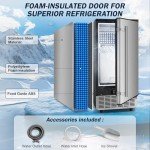 Commercial Under Counter Ice Maker – 120LBS/Day