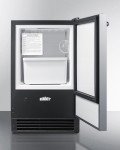 15” Built-in Drain-Free Icemaker, Stainless Steel