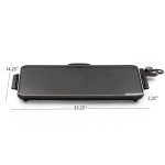 Presto Slimline Black Electric Griddle, 22