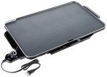 Presto Slimline Black Electric Griddle, 22
