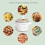 Elite Gourmet Electric Slow Cooker with Ceramic Pot