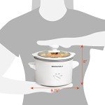 Elite Gourmet Electric Slow Cooker with Ceramic Pot