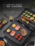 Yabano 4-Slice Non-Stick Panini Press Grill