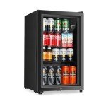 HAILANG 80 Can Freestanding Beverage Refrigerator