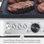 Breville Sear & Press Grill, Stainless Steel