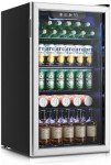 Feelfunn Mini Beverage Refrigerator - 126 Can Capacity