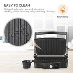 iSiLER 2-Slice Panini Maker and Grill