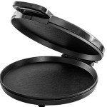 Courant 12-Inch Electric Pizza Maker with Cool-Touch Handle