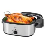 Sunvivi 26 Quart Electric Roaster Oven with Lid