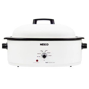 Nesco 18 Quart White Roaster Oven