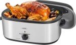 Sunvivi 26 Quart Electric Roaster Oven with Lid