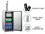 15" Kegerator and Outdoor Beverage Refrigerator