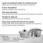 Panasonic 46-Cup Commercial Rice Cooker - Silver