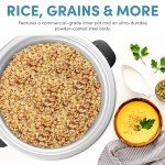 Aroma 60-Cup Commercial Rice Cooker, White