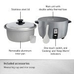 Panasonic 46-Cup Commercial Rice Cooker - Silver