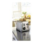 Cuisinart CPT-160 Metal Classic 2-Slice Toaster, Brushed Stainless