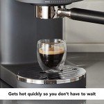 KitchenAid Semi-Automatic Espresso Machine KES6403, Matte Charcoal Grey, 1.4 Liters