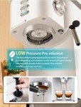 Gevi Espresso Machine 20 Bar High Pressure,Super Automatic Espresso Machines with Milk Frother Steam Wand,Cappuccino & Latte Maker with Volume Control for Home,Espresso Maker，Gift for Coffee Lover