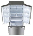 Winia WRFS26ABTD French Door Non-Dispenser Refrigerator, 26.1 Cu.Ft, Stainless Steel