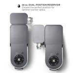 Keurig K-Supreme Single Serve K-Cup Pod Coffee Maker, MultiStream Technology, 4 Brew Sizes, 66oz Dual-Position Removable Reservoir, Gray