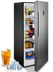 21 Cu. Ft Upright Freezer, Stand Up Freezer Convertible Refrigerator 2-in-1 Appliance, Standing Freezer Freezerless All Refrigerator 20 Cu. Ft, Upright Freezers