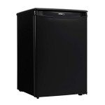 Danby DAR026A1BDD-6 2.6 Cu.Ft. Mini Fridge, Compact Refrigerator for Bedroom, Office, bar, countertop, E-Star Rated in Black