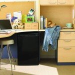 Danby DAR026A1BDD-6 2.6 Cu.Ft. Mini Fridge, Compact Refrigerator for Bedroom, Office, bar, countertop, E-Star Rated in Black