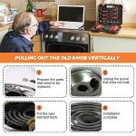 Beaquicy 316442300 8" Surface Element - Replacement for Ken-more Cro-sley Frigi-daire Kelvi-nator Range Stove Cooktop Oven Coil Surface Element - 8 inch Burner on the Range