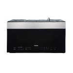 Panasonic NN-SU158S 1.9 Cubic Feet Over-the-Range 1000W Microwave Oven with Static Touch Control and Smoky Glass Design
