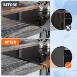 Stove Gap Covers Stainless Steel, 2 Pack Stove Gap Filler Easy Retractable Length 13.8" to 27.5", Width 0.79" ALMCALS Stove Gap Guards Range Trim Kit, Heat Resistant Guard Between Stove Top & Counter
