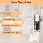 Puxyblue W10918546 Gas Range Oven Igniter for Whirl-pool (SF1/2/3, TGP, VSF, WFG, YSF) A-mana E-state Ro-per May-tag Magic-Chef I-kea Replaces AP6037202 PS11770066 W10140611 3186491 W10918546VP