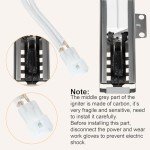 Puxyblue W10918546 Gas Range Oven Igniter for Whirl-pool (SF1/2/3, TGP, VSF, WFG, YSF) A-mana E-state Ro-per May-tag Magic-Chef I-kea Replaces AP6037202 PS11770066 W10140611 3186491 W10918546VP